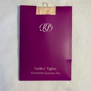 Pink Brand New RP LADIES' SEAMLESS-TOE CONVERTIBLE DANCE TIGHTS
Size: Adult S/M